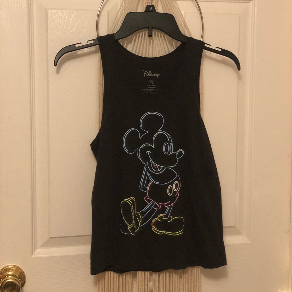 ✨SALE✨ Black Disney Mickey Mouse Rainbow Tank Top​